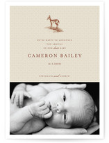 Our Dear Birth Announcements