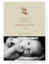 Our Dear Birth Announcements