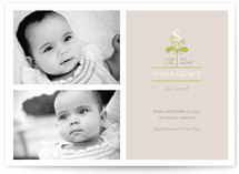our little sprout Birth Announcements