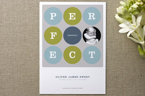 Perfect Birth Announcements