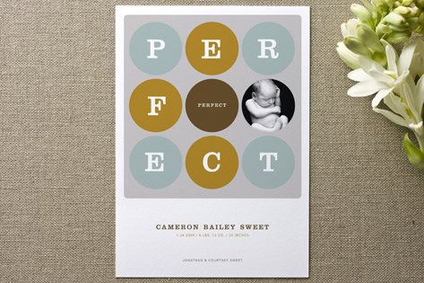 Perfect Birth Announcements