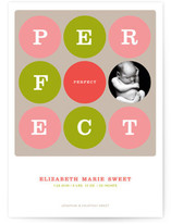 Perfect Birth Announcements