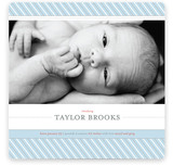 Preppy Stripe Birth Announcements