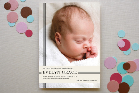 precious package Birth Announcements