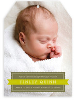 Stamp and Banner Birth Announcements