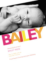 Sophia Birth Announcements, by Paper Plains