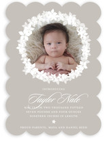 Spring Luxe Birth Announcements