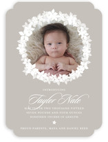 Spring Luxe Birth Announcements