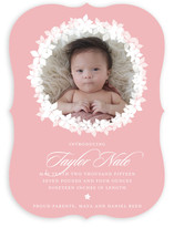 Spring Luxe Birth Announcements
