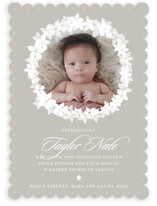 Spring Luxe Birth Announcements