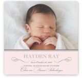 Sweet Sophistication Birth Announcements