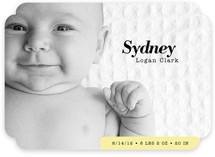 Urban Baby Birth Announcements
