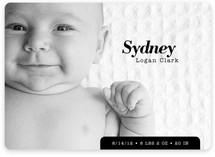 Urban Baby Birth Announcements