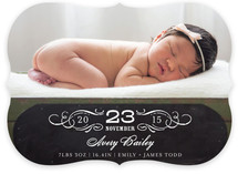Vintage Baby Birth Announcements