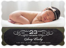 Vintage Baby Birth Announcements