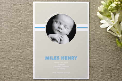 Welcome Birth Announcements