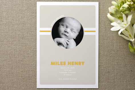 Welcome Birth Announcements
