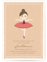 Diary of Jane Children's Birthday Party Invitations
