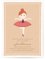 Diary of Jane Children's Birthday Party Invitations