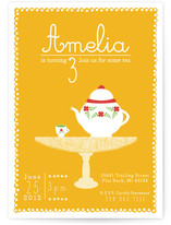 Kaleidoscope Children's Birthday Party Invitations