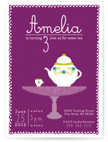 Kaleidoscope Children's Birthday Party Invitations