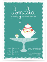 Kaleidoscope Children's Birthday Party Invitations