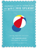 Big Splash! Children's Birthday Party Invitations