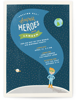 Up, Up and Away Children's Birthday Party Invitations