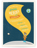 Up, Up and Away Children's Birthday Party Invitations