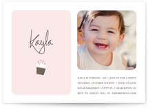 Sweetly Sprinkled Children's Birthday Party Invitations