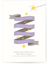 Fairy Stars Children's Birthday Party Invitations