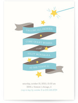 Fairy Stars Children's Birthday Party Invitations