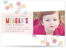 Confection Children's Birthday Party Invitations