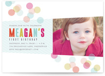 Confection Children's Birthday Party Invitations