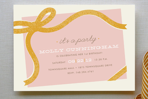 It's a Party Children's Birthday Party Invitations