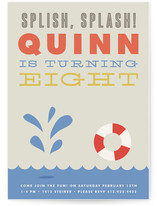 Splish, Splash! Children's Birthday Party Invitations