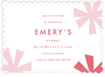 Sparkle Fête Children's Birthday Party Invitations