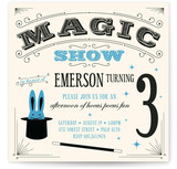 Magic Show Children's Birthday Party Invitations