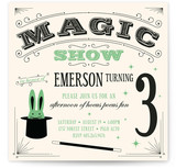 Magic Show Children's Birthday Party Invitations