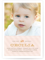 Cecilia Children's Birthday Party Invitations