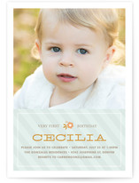Cecilia Children's Birthday Party Invitations
