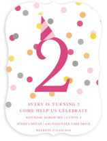 Confetti Fun Children's Birthday Party Invitations