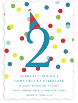 Confetti Fun Children's Birthday Party Invitations
