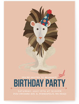 Roaring Good Time Children's Birthday Party Invitations