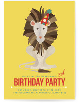 Roaring Good Time Children's Birthday Party Invitations