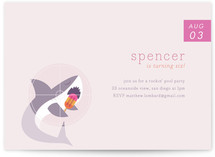 Slurpy the Shark Children's Birthday Party Invitations