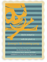 Pirate Party Children's Birthday Party Invitations