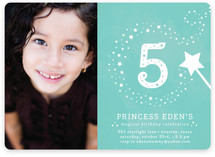 Little Miss Magic Children's Birthday Party Invitations