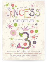 Our Little Princess Children's Birthday Party Invitations