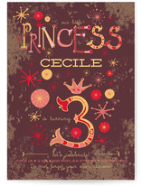 Our Little Princess Children's Birthday Party Invitations